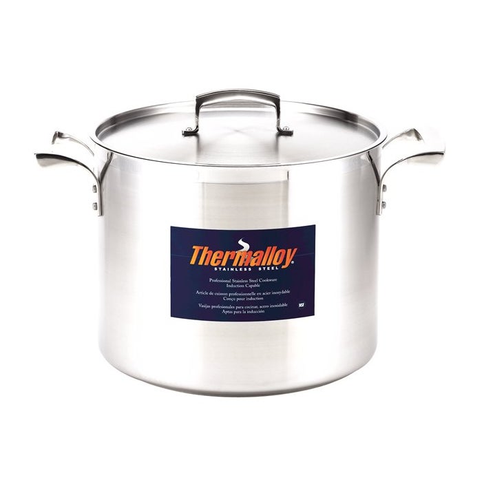 Pot, 16QT Stainless Steel Induction Pot, 11x9.8in