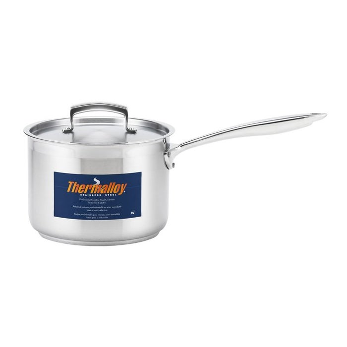 Pan, 3.5QT Stainless Steel Induction Sauce, 7.8x4in