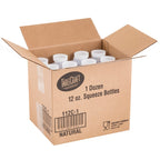 Clear Squeeze Bottle - 12 PCS