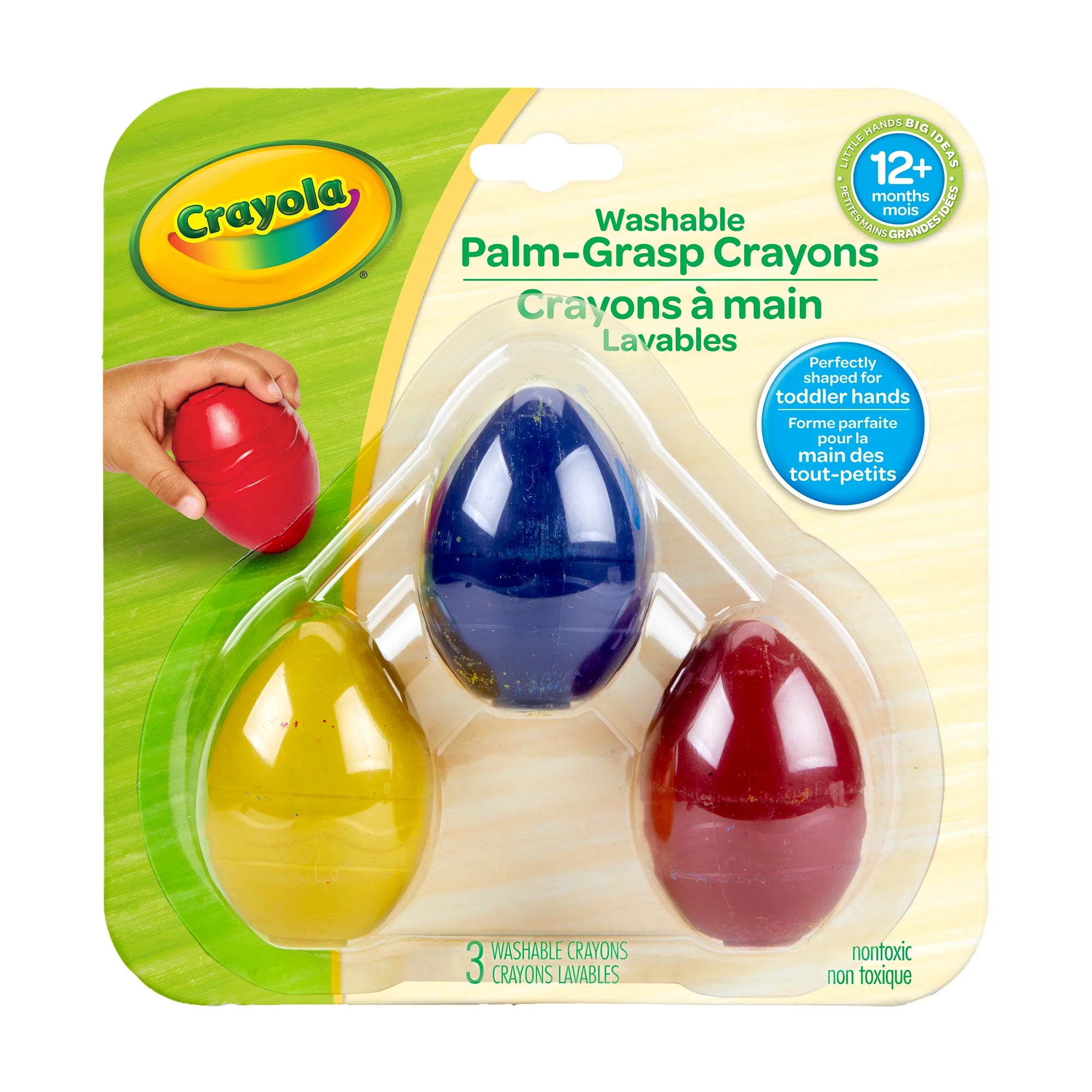 Washable Palm - Grasp Crayons