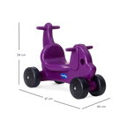 Ride on Toy - Puppy (Purple)